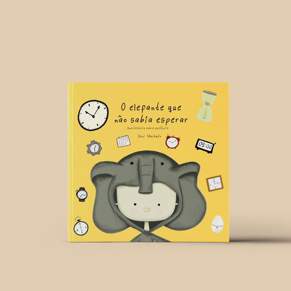 <b>O elefante que não sabia esperar</b> <p>(aprender sobre paciência)<p>