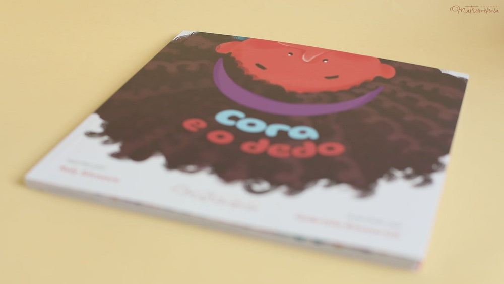 <b>Cora e o dedo</b> <p>(quebrar o hábito de chupar o dedo)<p>