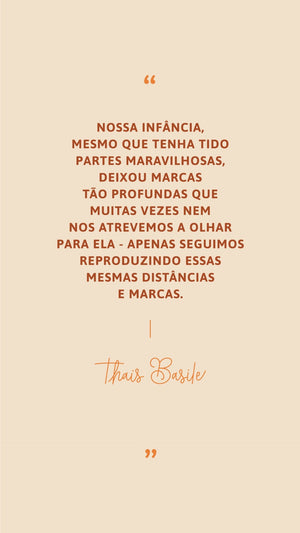 <b>Nossa infância, nossos filhos</b> <p>(educação com conexão e respeito)<p>